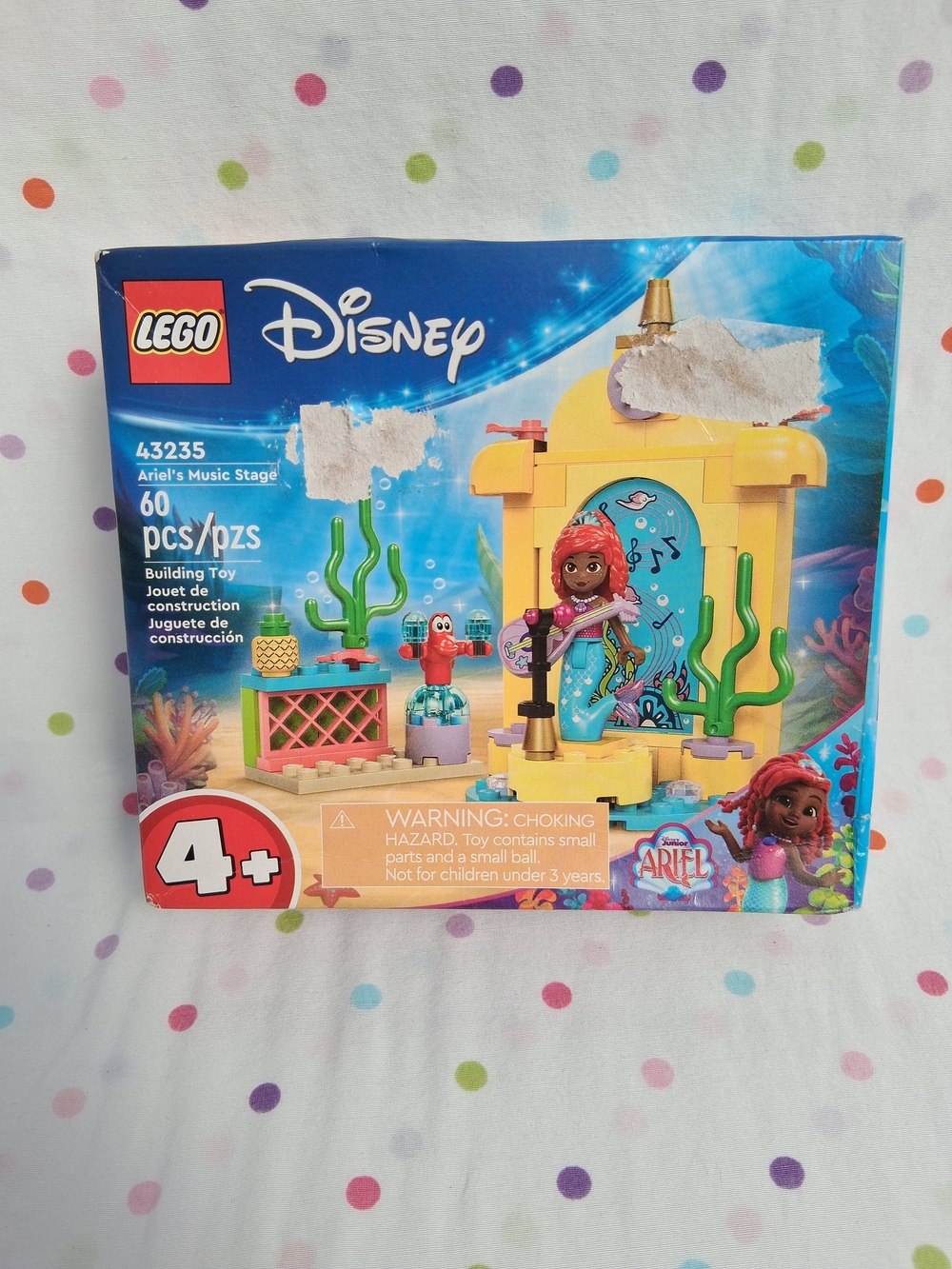 LEGO Disney Ariel Music Stage - Yellow, Blue, Green, Pink
